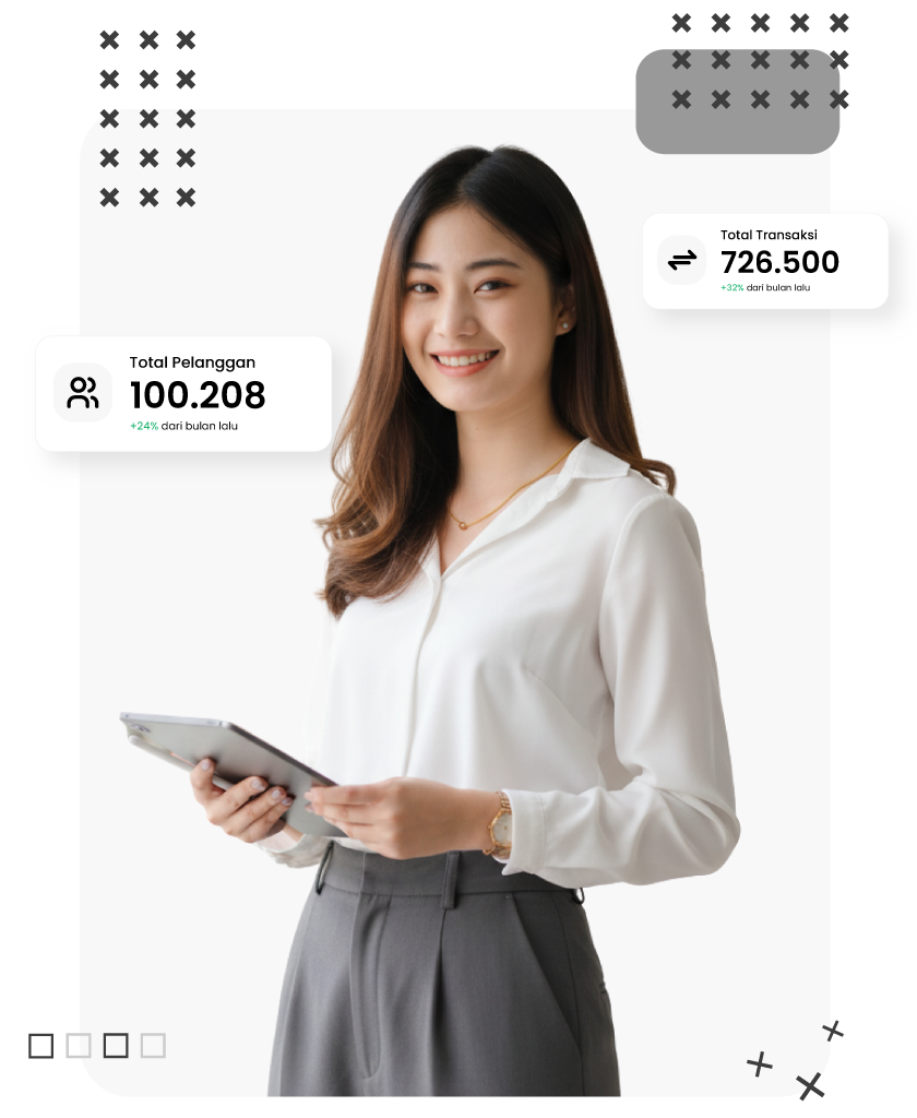 Ilustrasi sistem digital Merakit Indonesia